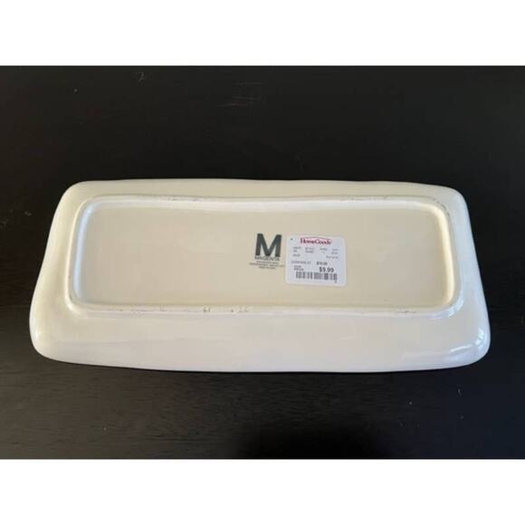 Rae Dunn 2016 XOXO Valentine Platter- M Stamped - Picture 2 of 6